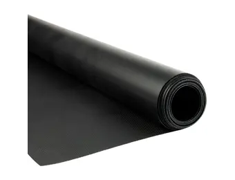 Staaltje - Pvc zeildoek 650gr Zwart Canvasnerf