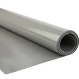 Pvc zeildoek - 650gr Stofgrijs 7037 Glans - per meter of rol