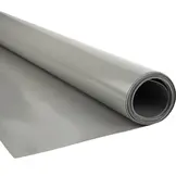 Pvc zeildoek - 650gr Stofgrijs 7037 Glans - per meter of rol