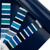 Pvc zeildoek - 650gr Kobaltblauw 5013 Glans - per meter of rol