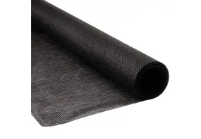 Staaltje - Pvc gaasdoek meshdoek gaasnet 250gr Zwart