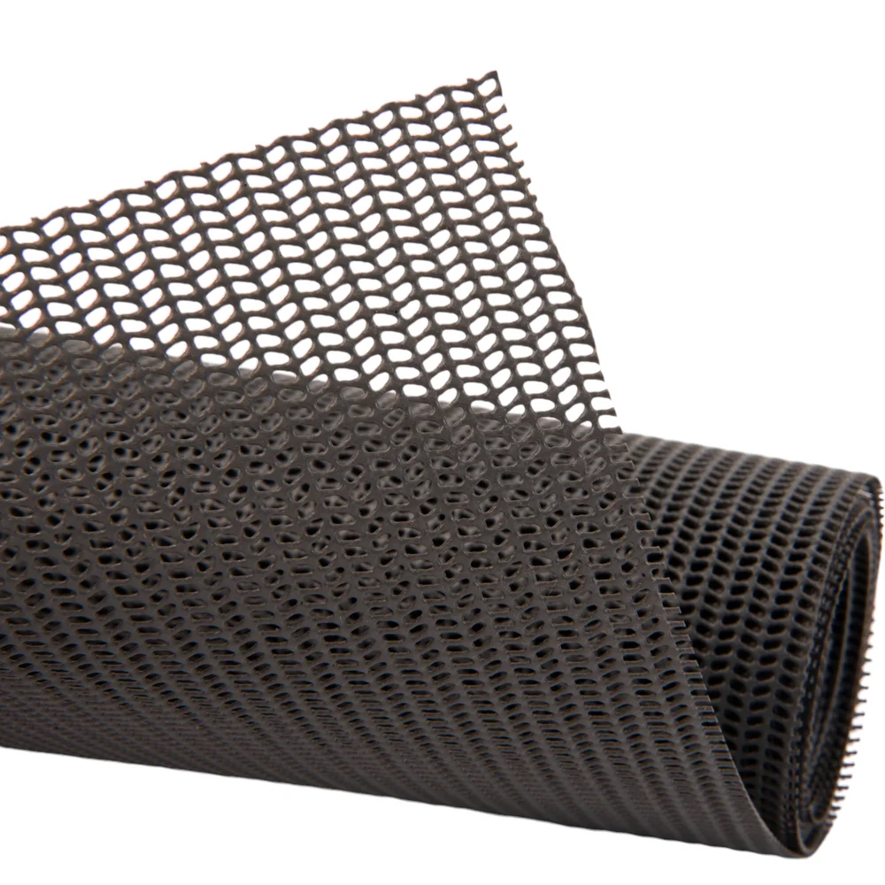 Gaasdoek Pvc - 340gr Grijs - 80% windreductie - per meter of rol