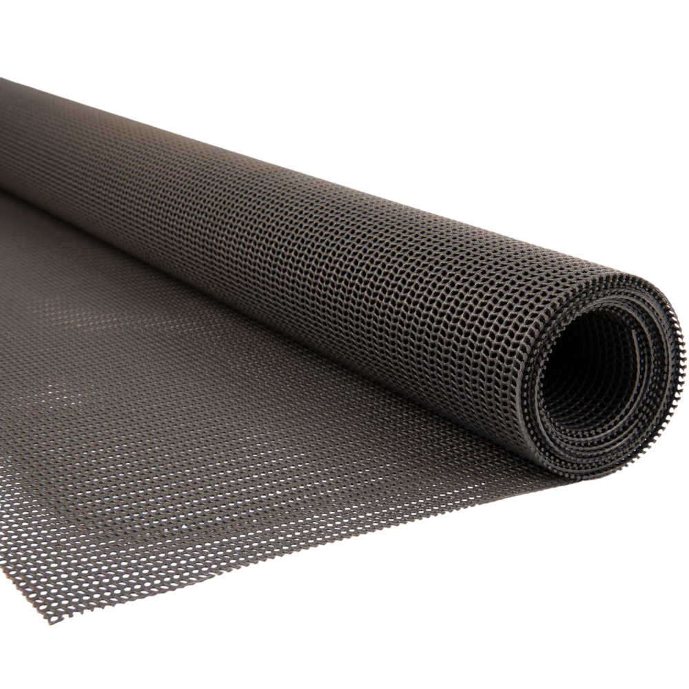 Gaasdoek Pvc - 340gr Grijs - 80% windreductie - per meter of rol