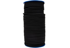 Elastisch koord 12mm zwart