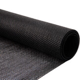 Pvc gaasdoek / meshdoek / gaasnet - 250gr Zwart - 75% windreductie - per meter