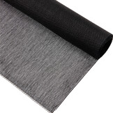 Pvc gaasdoek / meshdoek / gaasnet - 250gr Zwart - 75% windreductie - per meter