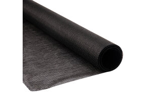Gaasdoek Pvc - 250gr Zwart - 75% windreductie