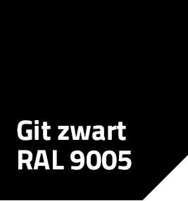 Pvc zeildoek - 900gr Panama Gitzwart 9005 vrachtwagenzeil - per meter