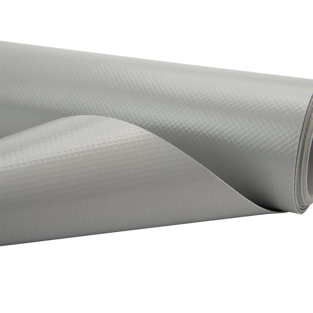 Pvc zeildoek - 900gr Panama Lichtgrijs 7035 vrachtwagenzeil - per meter