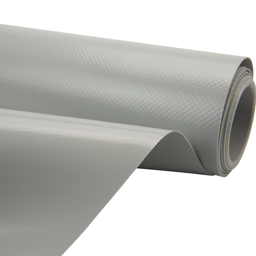 Pvc zeildoek - 900gr Panama Lichtgrijs 7035 vrachtwagenzeil - per meter