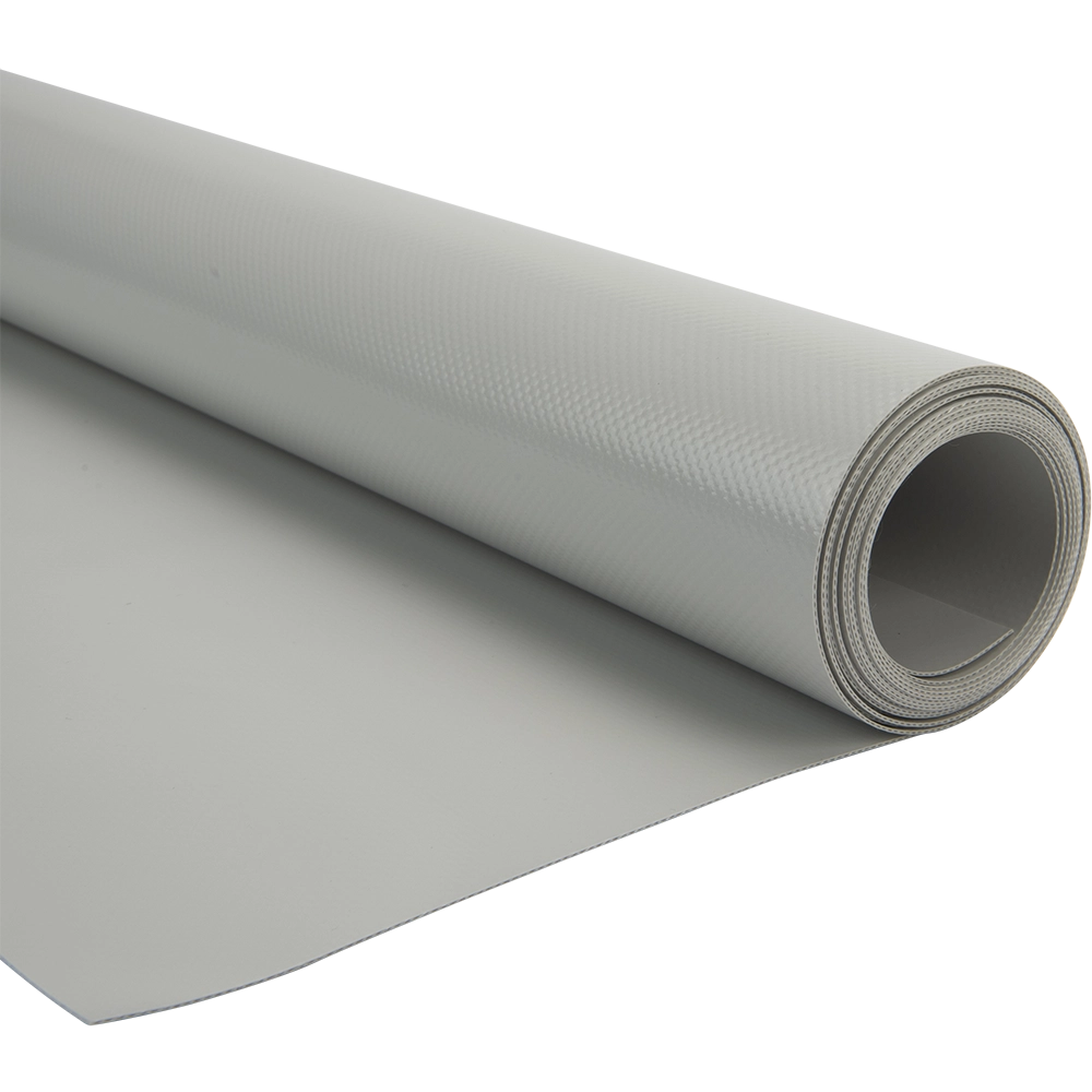 Pvc zeildoek - 900gr Panama Lichtgrijs 7035 vrachtwagenzeil - per meter