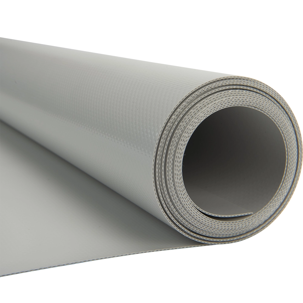 Pvc zeildoek - 900gr Panama Lichtgrijs 7035 vrachtwagenzeil - per meter