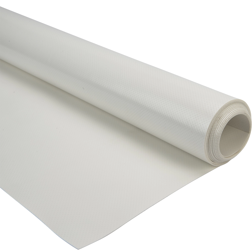 Pvc zeildoek - 900gr Panama Signaal Wit 9003 vrachtwagenzeil - per meter