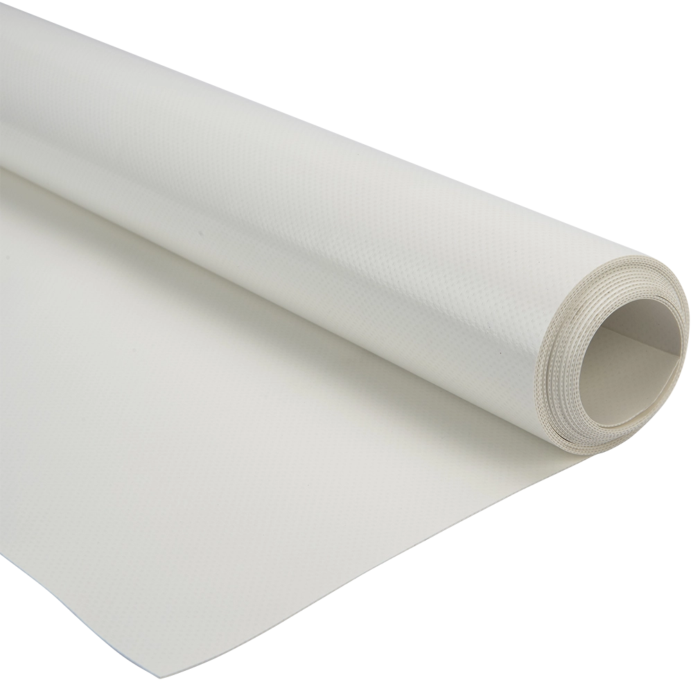 Pvc zeildoek - 900gr Panama Signaal Wit 9003 vrachtwagenzeil - per meter