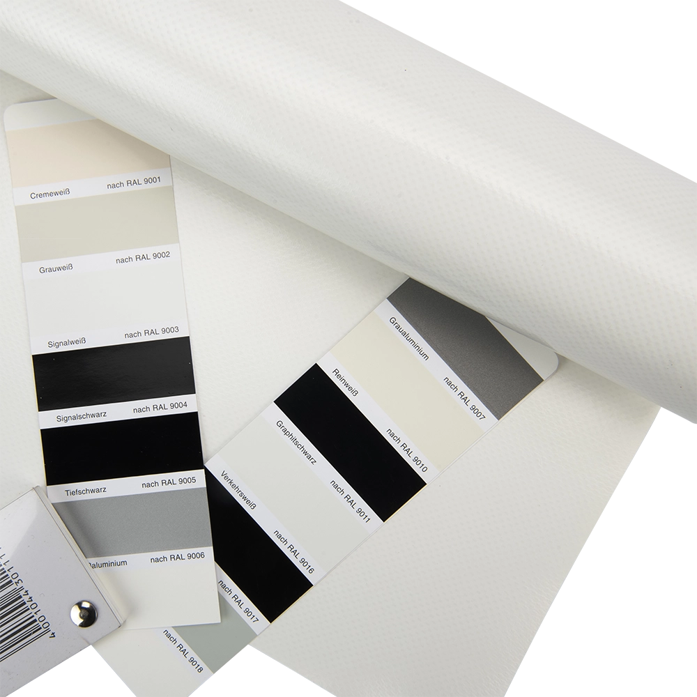 Pvc zeildoek - 900gr Panama Signaal Wit 9003 vrachtwagenzeil - per meter