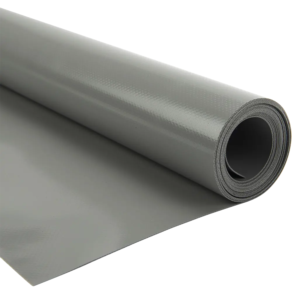 610 g/m²) Vrachtwagenzeil, pvc-zeil met 12 mm oogjes, industriezeil, geweven zeil, afdekzeil, afdekking op maat (2,5 m x 5 m, wit RAL9010
