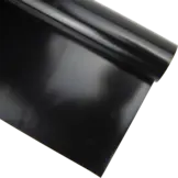 Pvc zeildoek - 900gr Panama Gitzwart 9005 vrachtwagenzeil - per meter