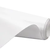 Pvc zeildoek - 750gr Wit Verduisterend (Opaak - Black-out) B1 - per meter