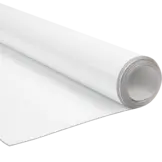 Pvc zeildoek - 750gr Wit Verduisterend (Opaak - Black-out) B1 - per meter