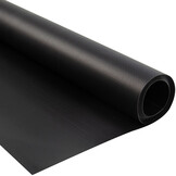 Pvc zeildoek - 650gr Zwart 9005 Mat - per meter of rol