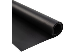 Pvc zeildoek - 650gr Zwart 9005 Mat