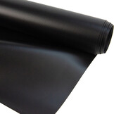 Pvc zeildoek - 650gr Zwart 9005 Mat - per meter of rol