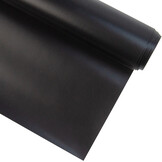 Pvc zeildoek - 650gr Zwart 9005 Mat - per meter of rol