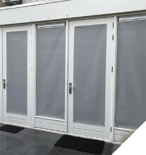 screendoek met tourniquet draaisluitingen