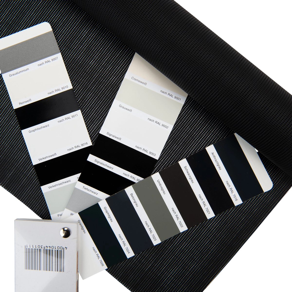 Screendoek Zwart 13% - per meter van de rol