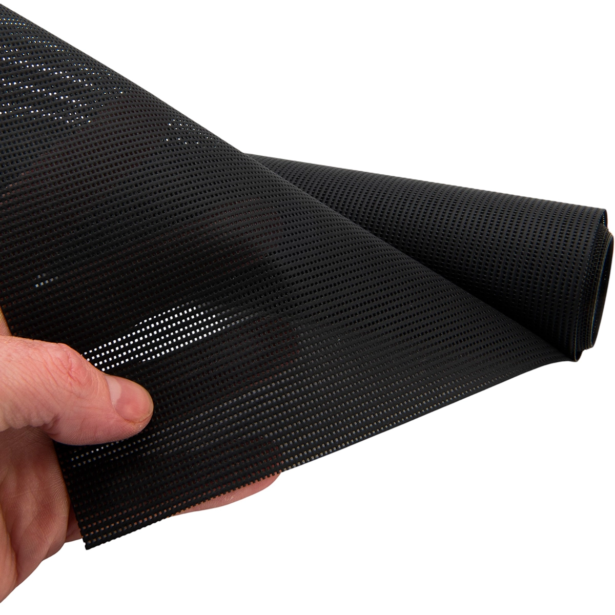 Screendoek Zwart 13% - per meter van de rol