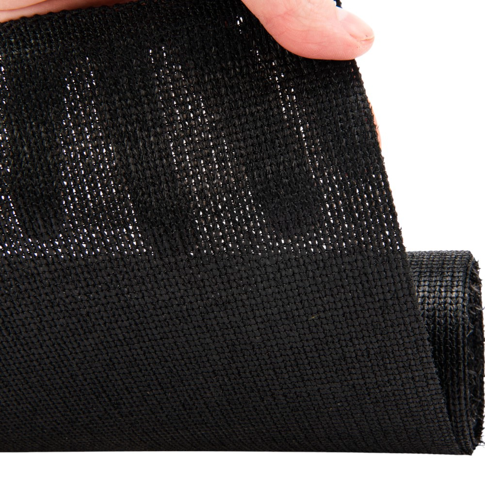 Schaduwdoek per meter classic black