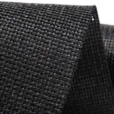 Schaduwdoek per meter classic black