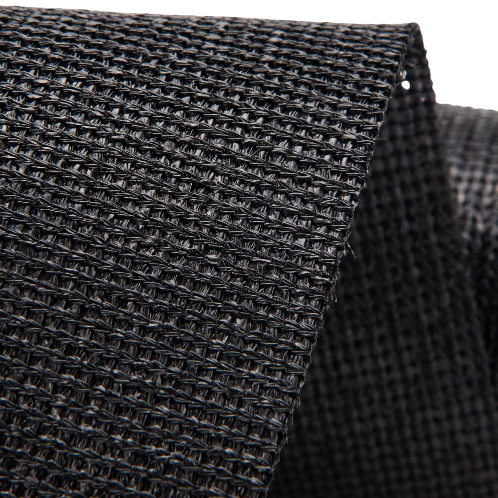 Schaduwdoek per meter classic black