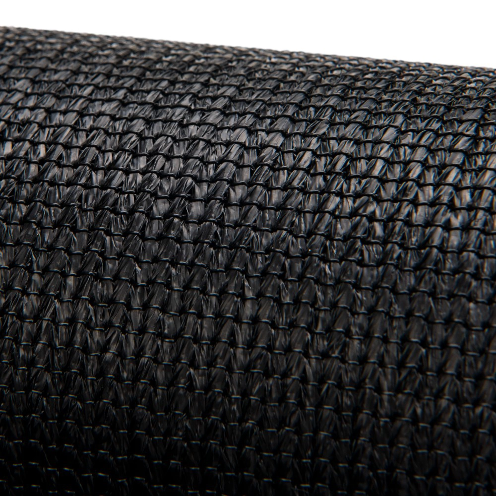 Schaduwdoek per meter classic black