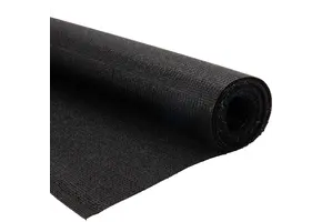 Schaduwdoek per meter breed classic black