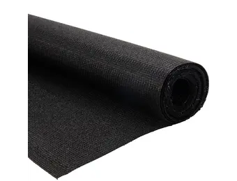Schaduwdoek per meter breed classic black
