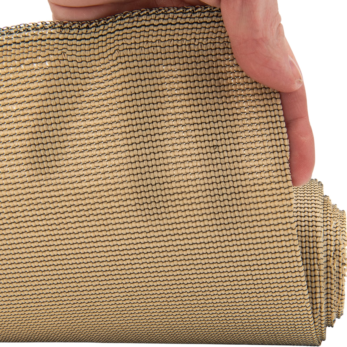 Schaduwdoek per meter 3m breed 340gr Sandy beach