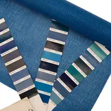 Gaasdoek / meshdoek - 250gr Blauw - 15% open - per meter