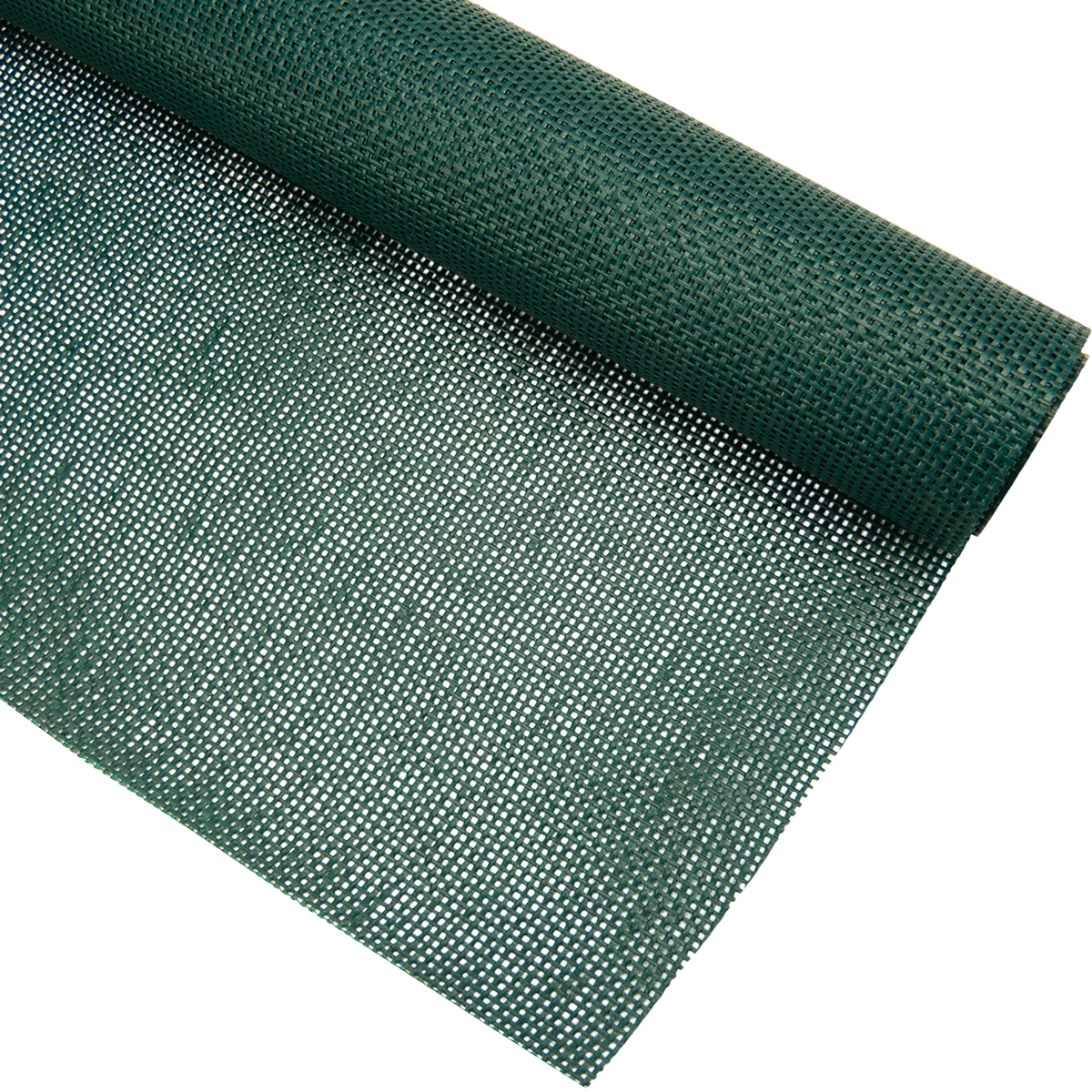 Pvc gaasdoek / meshdoek / gaasnet - 250gr Groen - 85% windreductie - per meter