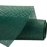 Pvc gaasdoek / meshdoek / gaasnet - 250gr Groen - 85% windreductie - per meter