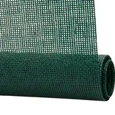 Pvc gaasdoek / meshdoek / gaasnet - 250gr Groen - 85% windreductie - per meter