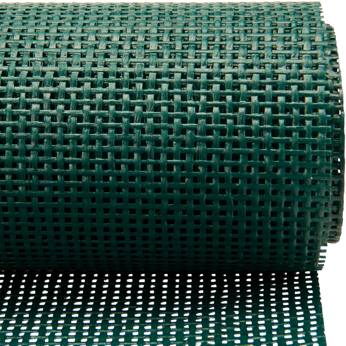 Pvc gaasdoek / meshdoek / gaasnet - 250gr Groen - 85% windreductie - per meter