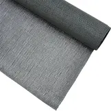 Pvc gaasdoek / meshdoek / gaasnet - 250gr Grijs - 85% windreductie - per meter