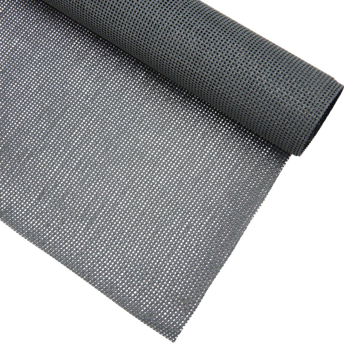 Pvc gaasdoek / meshdoek / gaasnet - 250gr Grijs - 85% windreductie - per meter