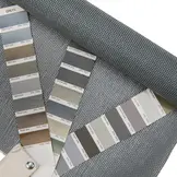 Pvc gaasdoek / meshdoek / gaasnet - 250gr Grijs - 85% windreductie - per meter