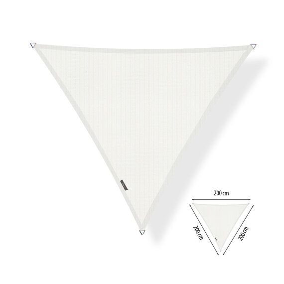 Zilver Aluminet Schaduwdoek 2x6m 85% UV-bescherming Reflecterende
