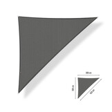 Schaduwdoek driehoek 90g 3x3x4,2 Cool grey