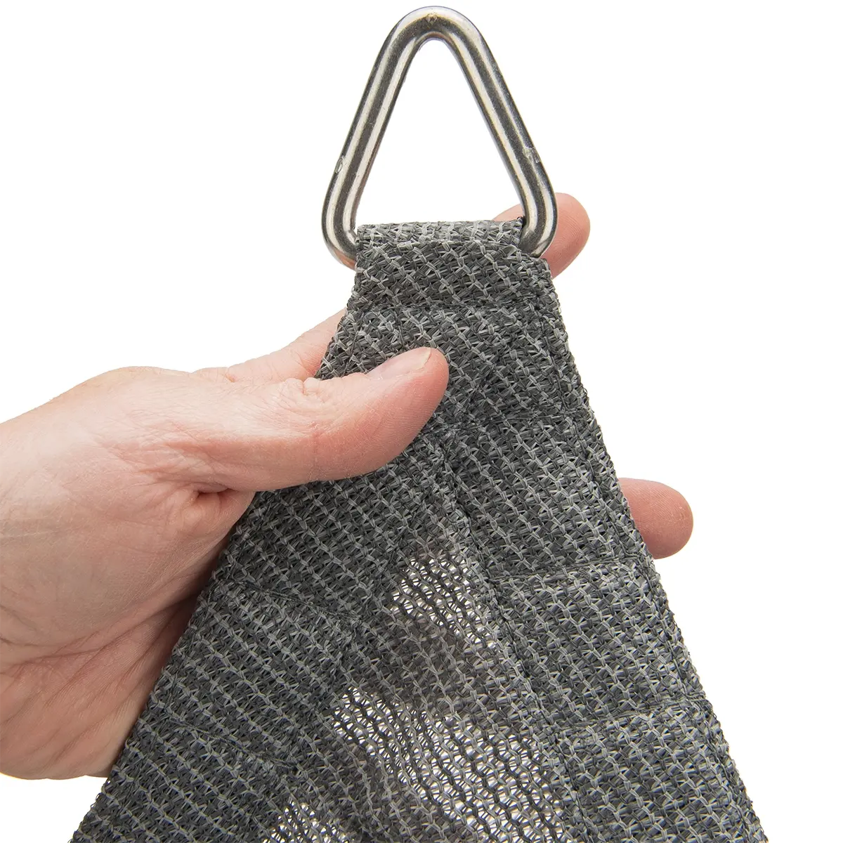 Schaduwdoek 2,5x3x3,5 driehoek ongelijk Cool grey