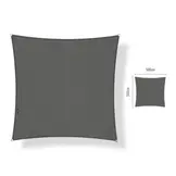 Schaduwdoek 5x5 vierkant Cool grey