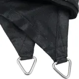 Schaduwdoek 2x4 rechthoek Classic black